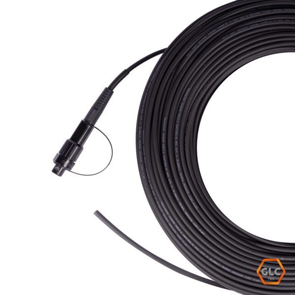 GLC  FO-6048 PIGTAIL ROUND DROP AEREAL SPAM 80 FLAT FAST CONNECT SC/APC SM 100MTS