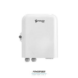 POWERFIBER FIBER-NAP-2X8-2 CAJA EXTERIOR FTTH 2X8 CON SPLITTER 1X8 CONECTOR SC/APC + 8 ADAPTADORES