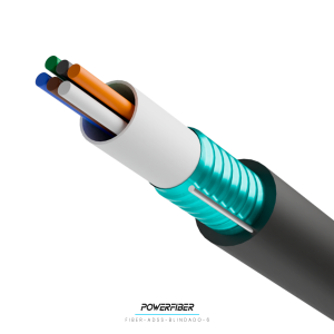 POWERFIBER ADSS SPAN 80 6 HILOS BLINDADO 4KM