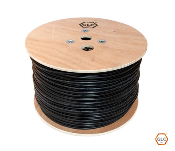 GLC CE-1054 FTP CAT5E DOBLE VAINA CON PANTALLA DE ALUMINIO Y PORTANTE DE ACERO 305M - Imagen 3
