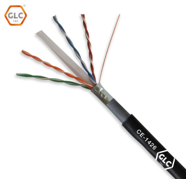 GLC MAX CE-1426 FTP CAT6 PURO COBRE EXTERIOR DOBLE VAINA Y PANTALLA DE ALUMINIO 305M - Imagen 2