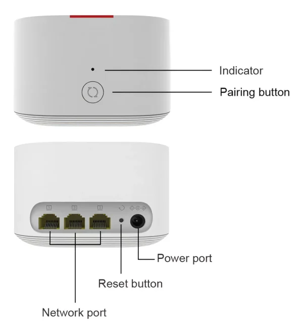 HUAWEI ECHOLIFE WA8021V5 REPETIDOR 1200Mbps Dual-band Mesh - Imagen 3