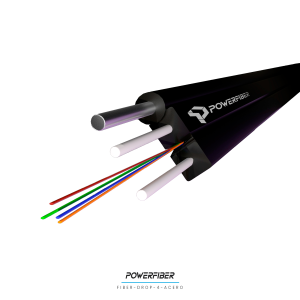 POWERFIBER FIBER-DROP-4-ACERO -- DROP 4 HILOS ACERO