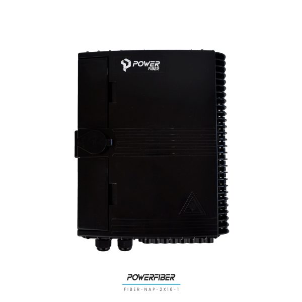 POWERFIBER FIBER-NAP-2X16-1 CAJA EXTERIOR FTTH 2X16 SIN SPLITTER - SIN ADAPTADORES