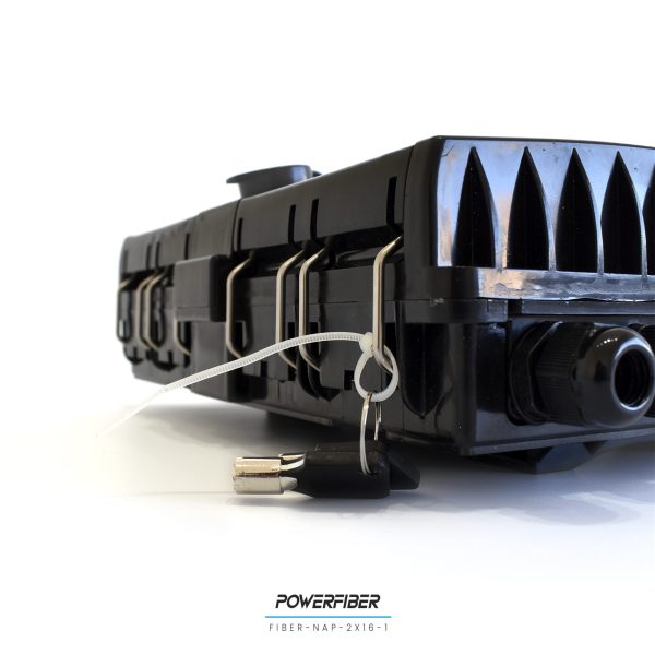 POWERFIBER FIBER-NAP-2X16-1 CAJA EXTERIOR FTTH 2X16 SIN SPLITTER - SIN ADAPTADORES - Imagen 5
