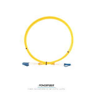 POWERFIBER FIBER-PATCH-D-1M-LC/PC-LC/PC PATCHCORD DOBLE MONOMODO 1MT LC/PC-LC/PC