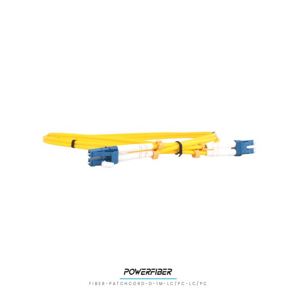 POWERFIBER FIBER-PATCH-D-1M-LC/PC-LC/PC PATCHCORD DOBLE MONOMODO 1MT LC/PC-LC/PC - Imagen 2