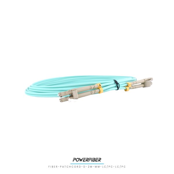 POWERFIBER FIBER-PATCH-D-2M-MM-LC/PC-LC/PC PATCHCORD DOBLE 2MTS MULTIMODO LC/PC-LC/PC - Imagen 2