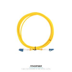 POWERFIBER FIBER-PATCH-D-3M-LC/PC-LC/PC PATCHCORD DOBLE MONOMODO 3MTS LC/PC-LC/PC