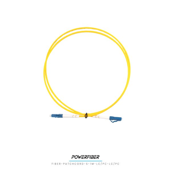POWERFIBER FIBER-PATCH-S-1M-LC/PC-LC/PC PATCHCORD SIMPLE MONOMODO 1MT LC/PC-LC/PC