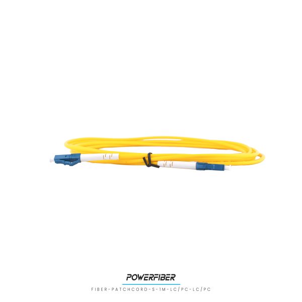 POWERFIBER FIBER-PATCH-S-1M-LC/PC-LC/PC PATCHCORD SIMPLE MONOMODO 1MT LC/PC-LC/PC - Imagen 2