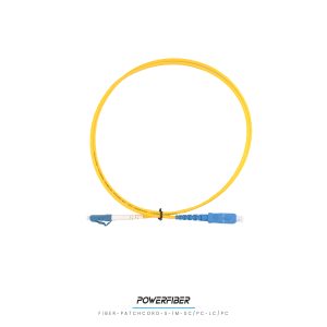 POWERFIBER FIBER-PATCH-S-1M-SC/PC-LC/PC PATCHCORD SIMPLE MONOMODO 1MT SC/PC - LC/PC