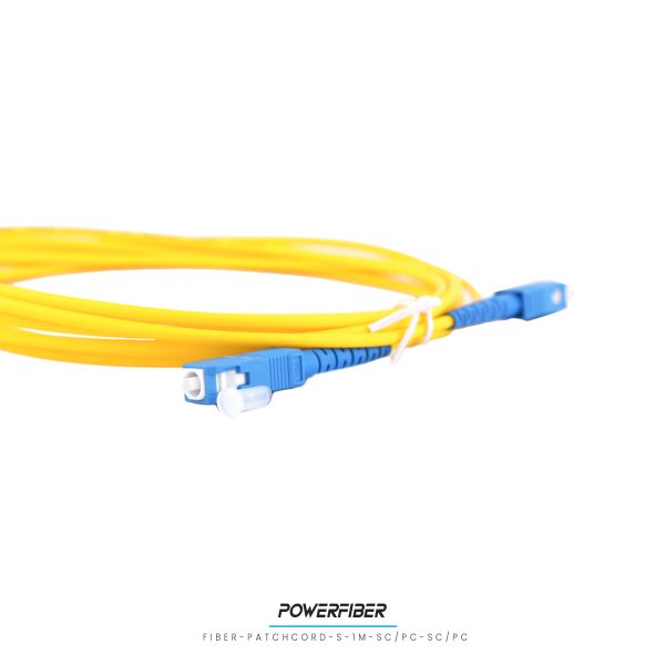 POWERFIBER FIBER-PATCH-S-1M-SC/PC-SC/PC PATCHCORD SIMPLE MONOMODO 1MT SC/PC- SC/PC - Imagen 3