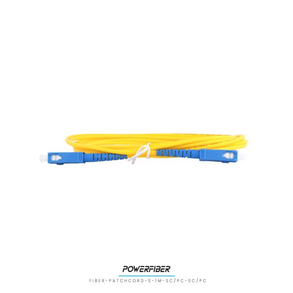 POWERFIBER FIBER-PATCH-S-1M-SC/PC-SC/PC PATCHCORD SIMPLE MONOMODO 1MT SC/PC- SC/PC - Imagen 4