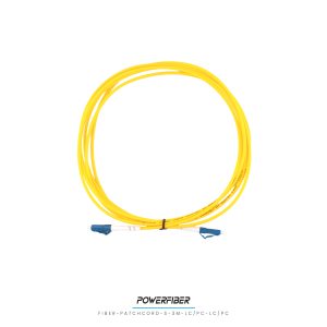 POWERFIBER FIBER-PATCH-S-3M-LC/PC-LC/PC PATCHCORD SIMPLE MONOMODO 3MTS LC/PC-LC/PC