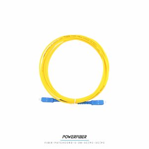POWERFIBER FIBER-PATCH-S-3M-SC/PC-SC/PC PATCHCORD SIMPLE MONOMODO 3MTS SC/PC- SC/PC