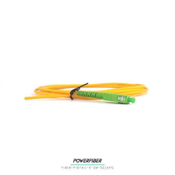 POWERFIBER FIBER-PIGTAIL-S-2M-SC/APC PIGTAIL SIMPLE MONOMODO 2MTS SC/APC - Imagen 2