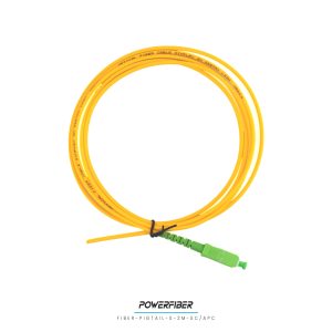 POWERFIBER FIBER-PIGTAIL-S-2M-SC/APC PIGTAIL SIMPLE MONOMODO 2MTS SC/APC
