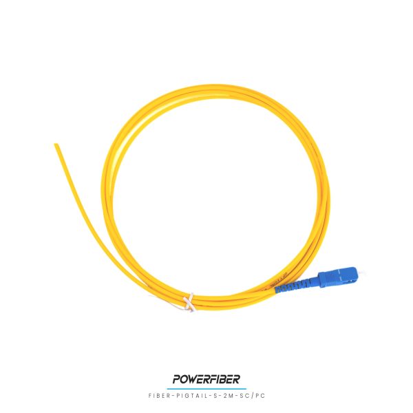POWERFIBER FIBER-PIGTAIL-S-2M-SC/PC PIGTAIL SIMPLE MONOMODO 2MTS SC/PC