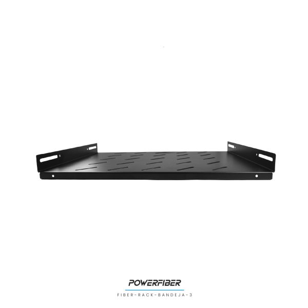 FIBER-RACK-BANDEJA-3 BANDEJA FIJA RACKEABLE 600 MM 1 UNIDAD