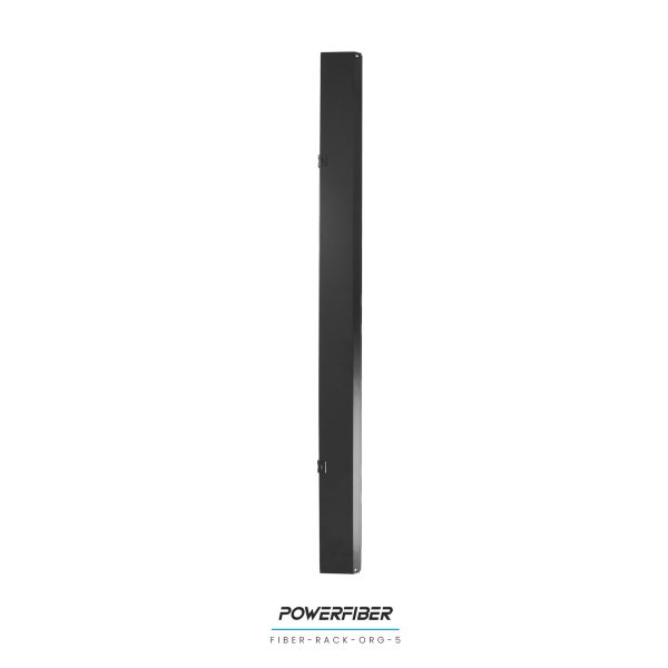 FIBER-RACK-ORG-5 ORGANIZADOR DE CABLEADO VERTICAL CON TAPA 30 UNIDADES - Imagen 2