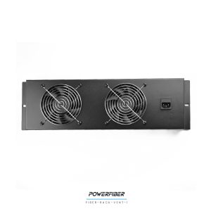 FIBER-RACK-VENT-1 VENTILACION RACKEABLE DOBLE TURBINA