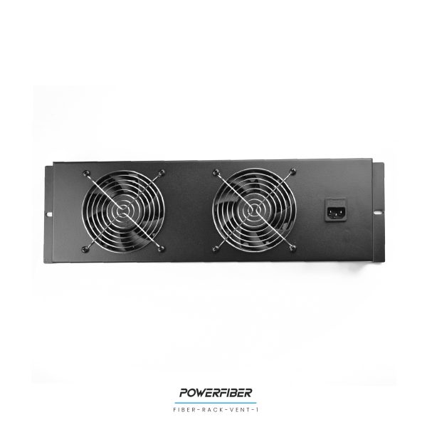 FIBER-RACK-VENT-1 VENTILACION RACKEABLE DOBLE TURBINA