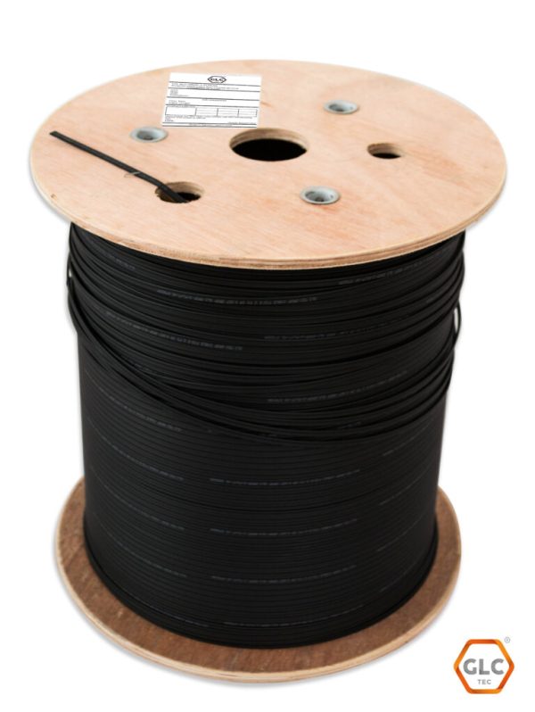 GLC-DROP-4-FLAT-AC DROP FLAT 4 CORES SM FIG8 PORT ACERO 1000 MTS - Imagen 2