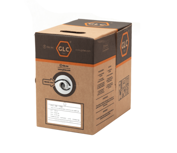 GLC MAX CE-1104 UTP CAT5E INTERIOR/EXTERIOR PURO COBRE 305M