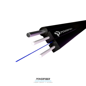 POWERFIBER FIBER-DROP-1-ACERO DROP 1 HILO ACERO
