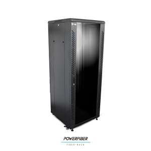 FIBER-RACK-600-22U RACK DE PIE 19 PULGADAS 600 DE PROFUNDIDAD 22 UNIDADES