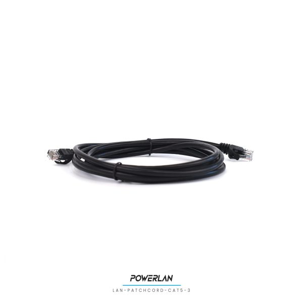 POWERLAN - PATCHCORD-CAT5-3 PATCHCORD UTP CAT5E 2,4MTS - Imagen 2