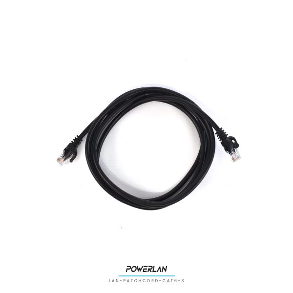 POWERLAN  LAN-PATCHCORD-CAT6-3 PATCHCORD UTP CAT6 2,4 MTS