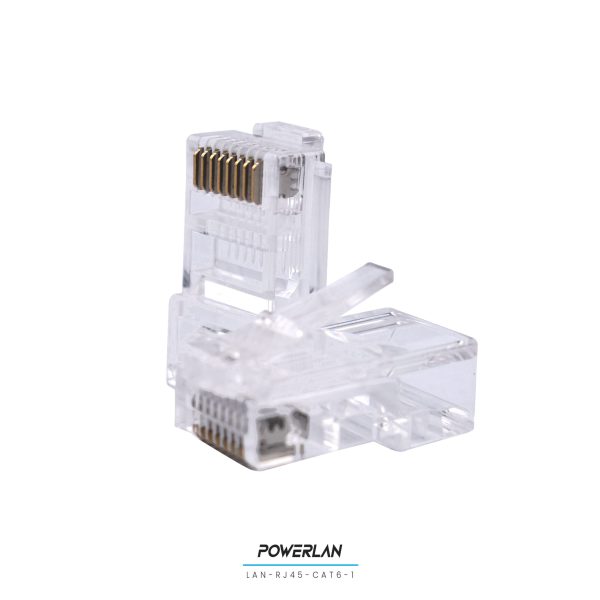 POWERLAN LAN-RJ45-CAT6-1 PLUG RJ45 CAT6 - Imagen 2