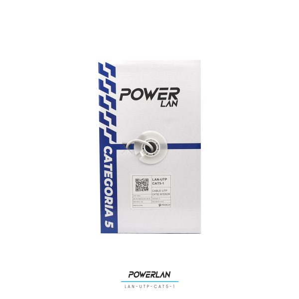 POWERLAN LAN-UTP-CAT5-1 CABLE UTP CAT5E INTERIOR - Imagen 2