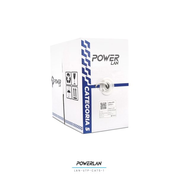 POWERLAN LAN-UTP-CAT5-1 CABLE UTP CAT5E INTERIOR - Imagen 3