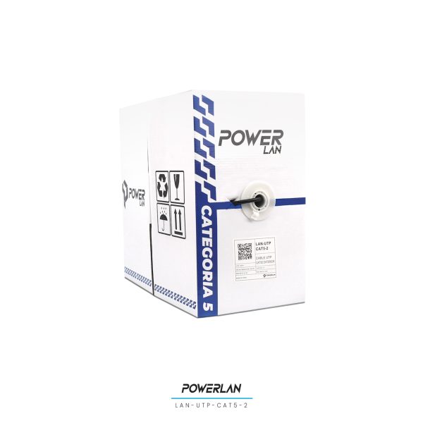 POWERLAN LAN-UTP-CAT5-2 CABLE UTP CAT5E EXTERIOR - Imagen 3