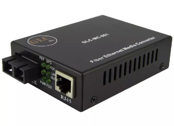 MEDIA CONVERTER 10/100 MM 2KM SC GLC