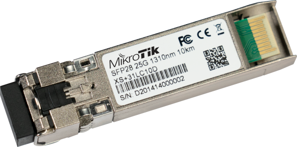 MIKROTIK XS+31LC10D 1/10/25G Single Mode 10km 1310nm