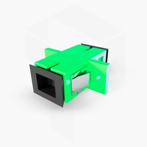 POWERFIBER FIBER-ADAPTADOR-SC/APC-S ADAPTADOR SIMPLE MONOMODO SC/APC