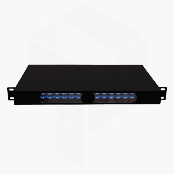 POWERFIBER FIBER-ODF-24-4 DISTRIBUIDOR DE FIBRA OPTICA 24 PUERTOS CON ADAPTADOR LC/PC CON PIGTAILS CON PROTECCION FRONTAL - Imagen 2