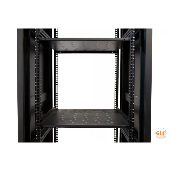 GLC RACK 19 DE 20U PROF 800 PTA. CRISTAL DELANTERA - Imagen 3