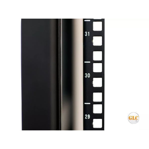 GLC RACK 19 DE 20U PROF 800 PTA. CRISTAL DELANTERA - Imagen 5