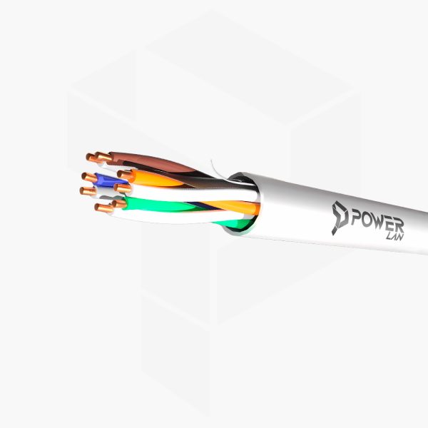 POWERLAN LAN-UTP-CAT5-1 CABLE UTP CAT5E INTERIOR