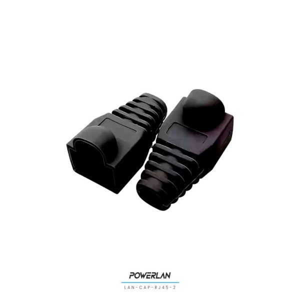 POWERFIBER LAN-CAP-RJ45-2 CAPUCHON COLOR NEGRO