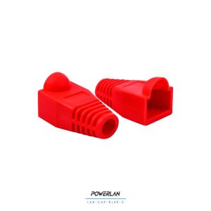 POWERFIBER LAN-CAP-RJ45-3 CAPUCHON COLOR ROJO